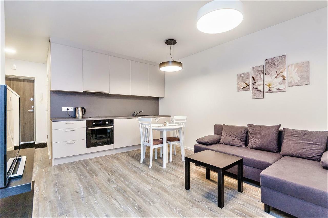 Apartments Vilnius 1 Near Center With A Roof Terrace And Parking Bagian luar foto